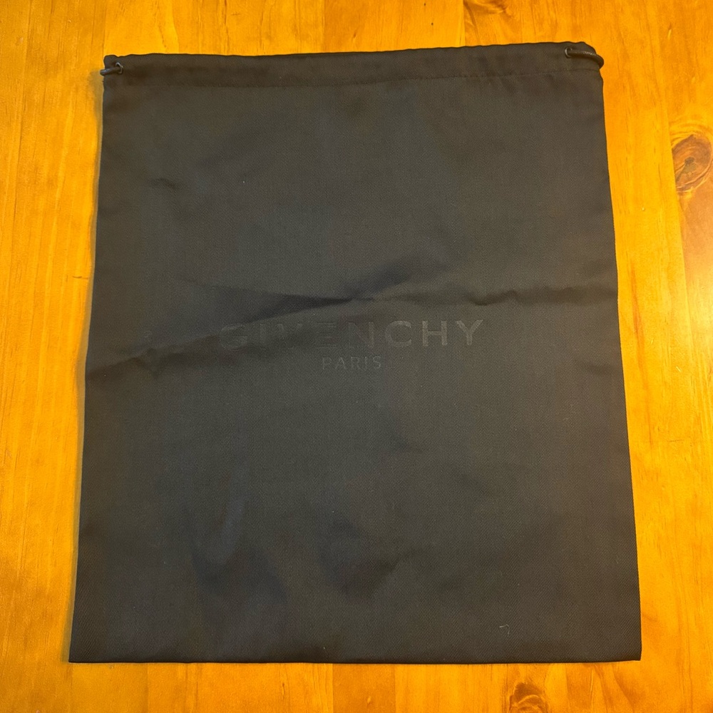 Black Givenchy Drawstring Dust Bag